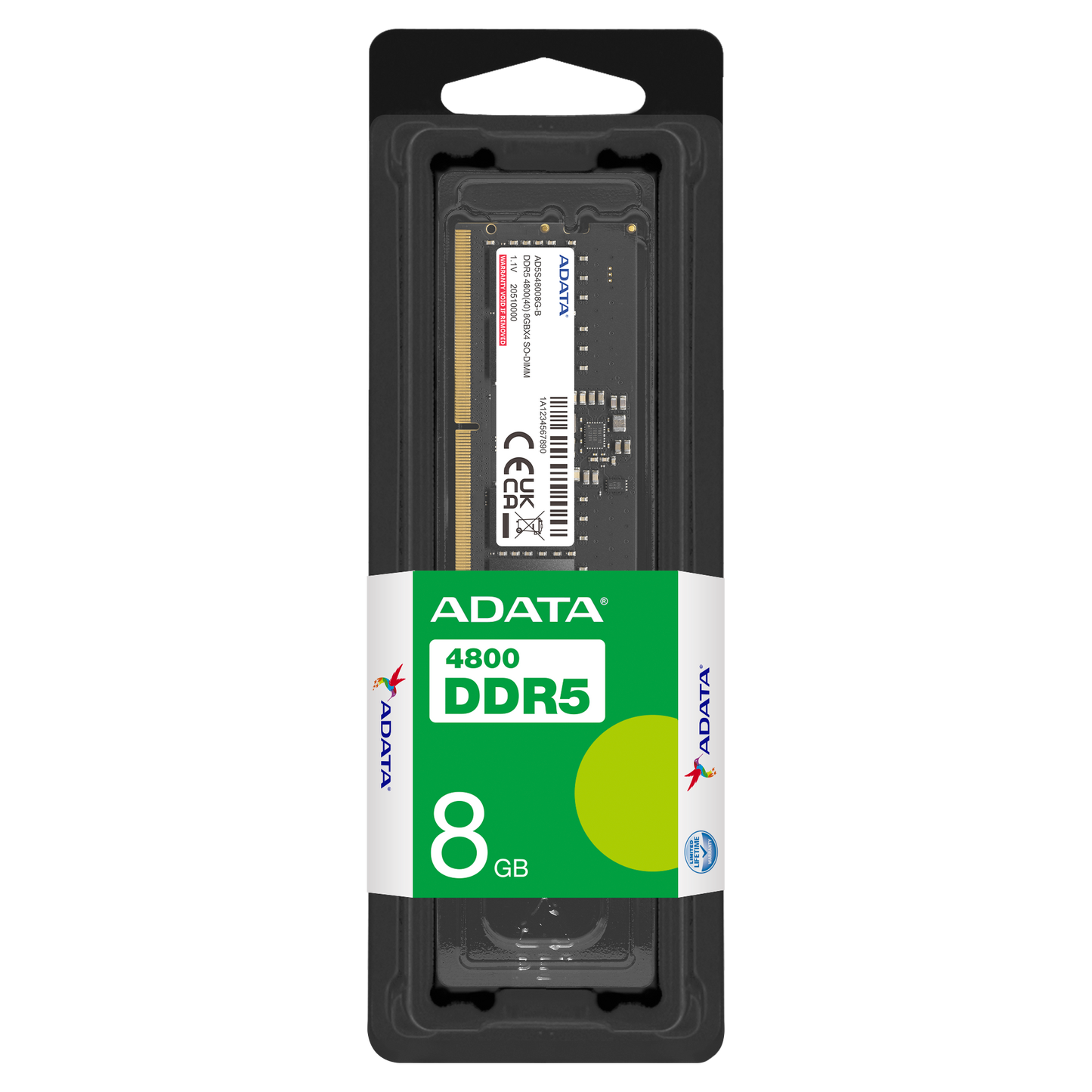 8GB (4800MHz) ADATA PREMIER SODIMM MEMORY