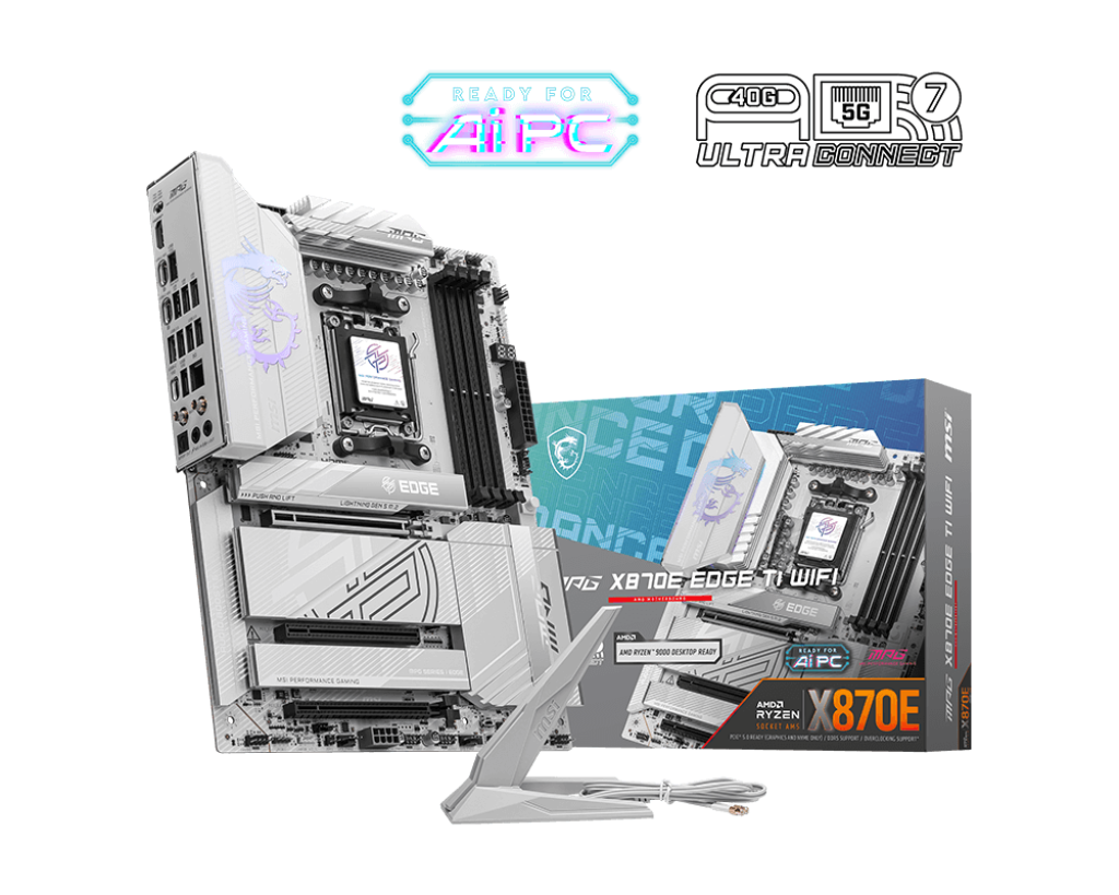 MSI MPG X870E EDGE TI WIFI MOTHERBOARD