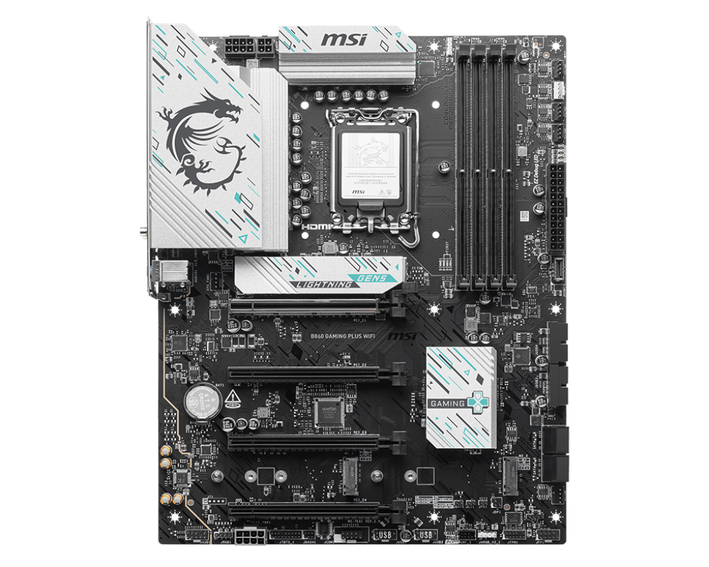 MSI B860 GAMING PLUS WIFI MOTHERBOARD