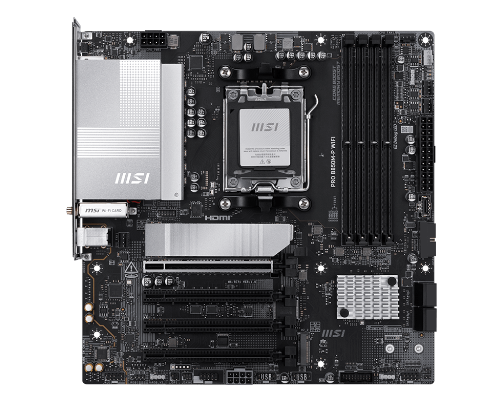 MSI PRO B850M-P WIFI MOTHERBOARD