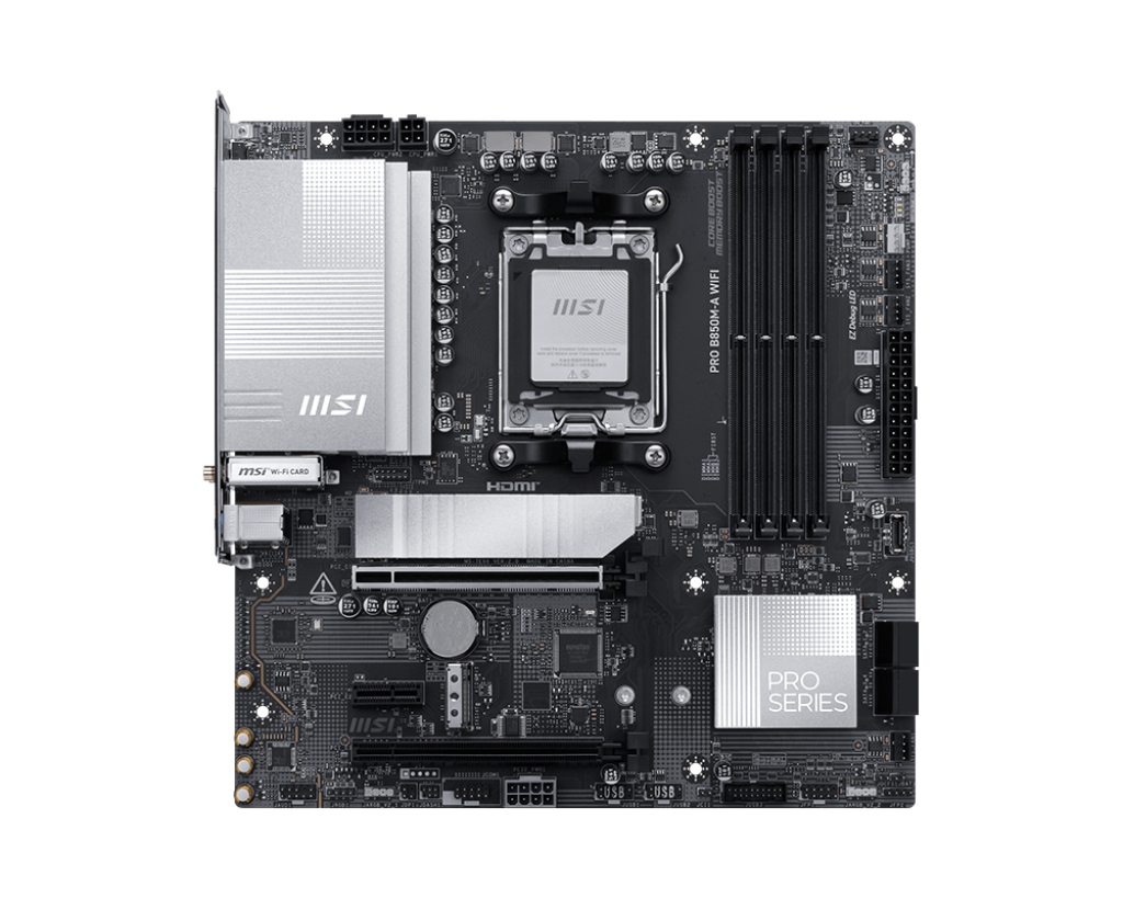 MSI PRO B850M-A WIFI MOTHERBOARD
