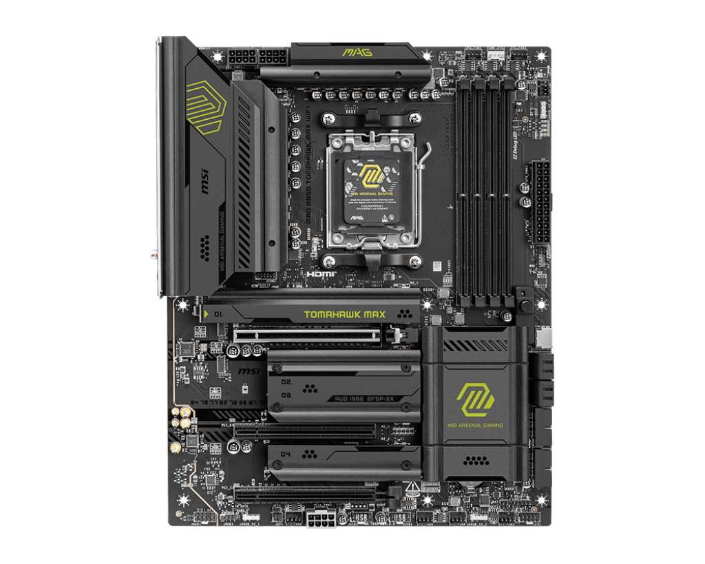 MSI MAG B850 TOMAHAWK MAX WIFI MOTHERBOARD