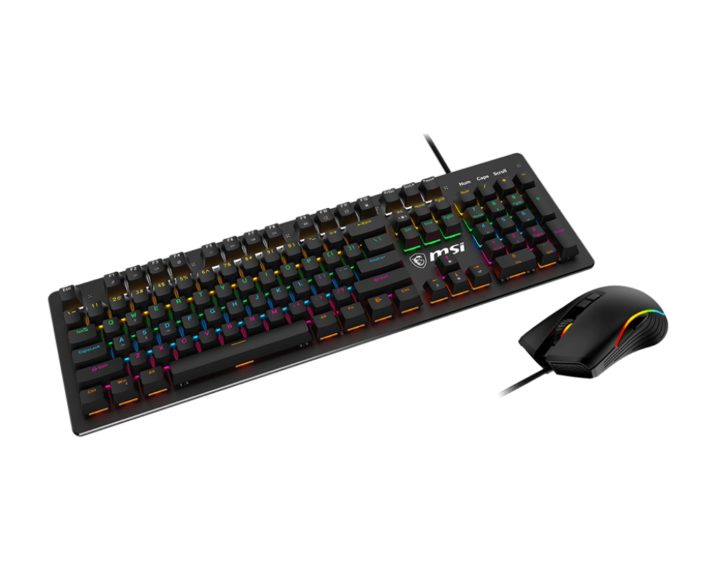 MSI FORGE GK300 GAMING KEYBOARD & MOUSE COMBO PACK