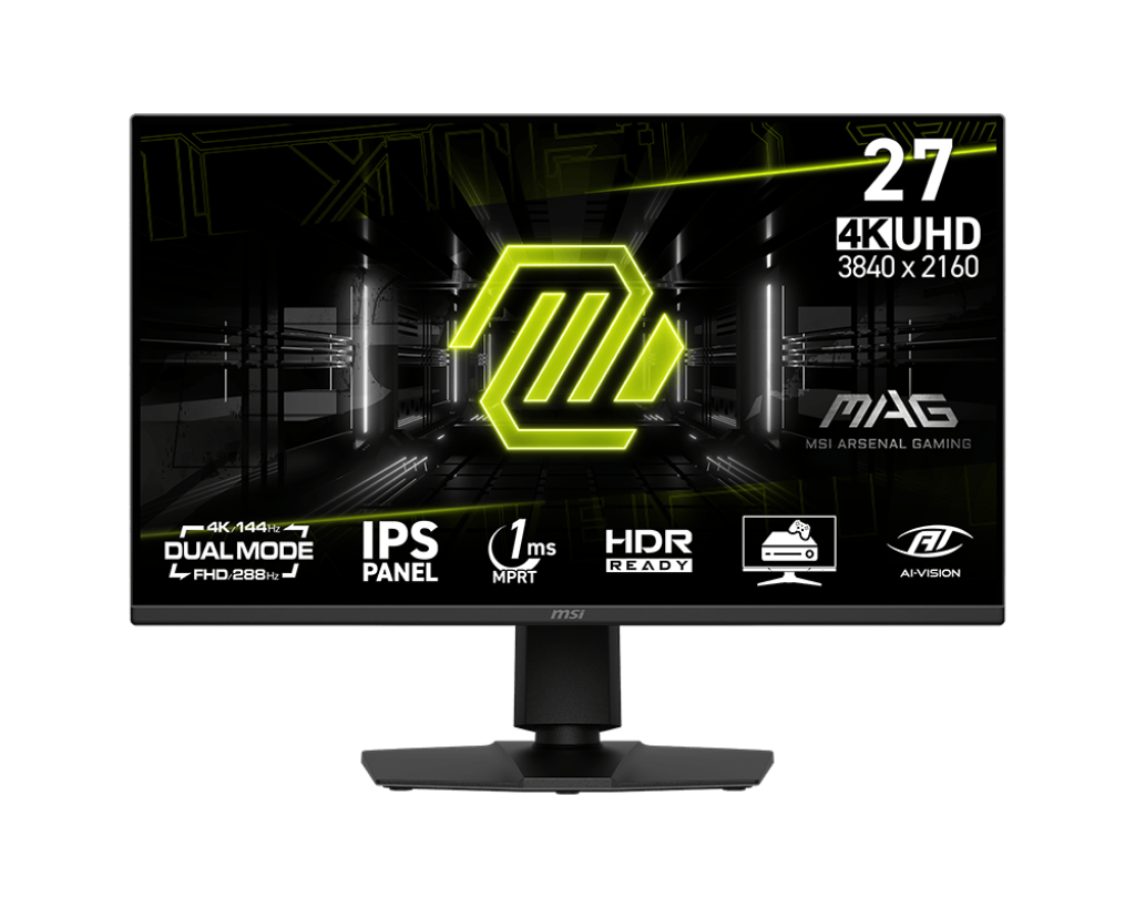27" MSI MAG 275UPD E14 (4K DUAL MODE) GAMING MONITOR