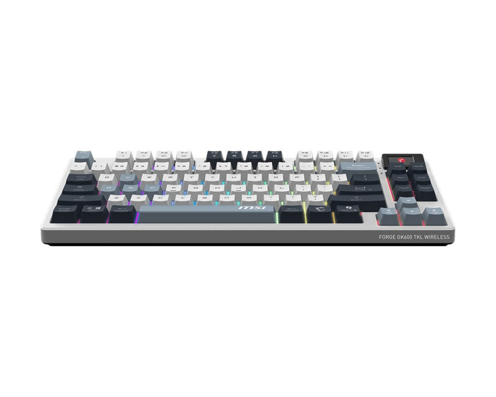 MSI FORGE GK600 TKL WIRELESS SKY KEYBOARD