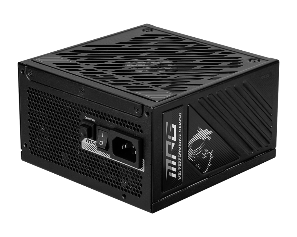 850W MSI MPG A850GS PCIE5 POWER SUPPLY