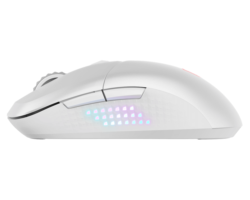 MSI VERSA 300 ELITE WIRELESS WHITE GAMING MOUSE