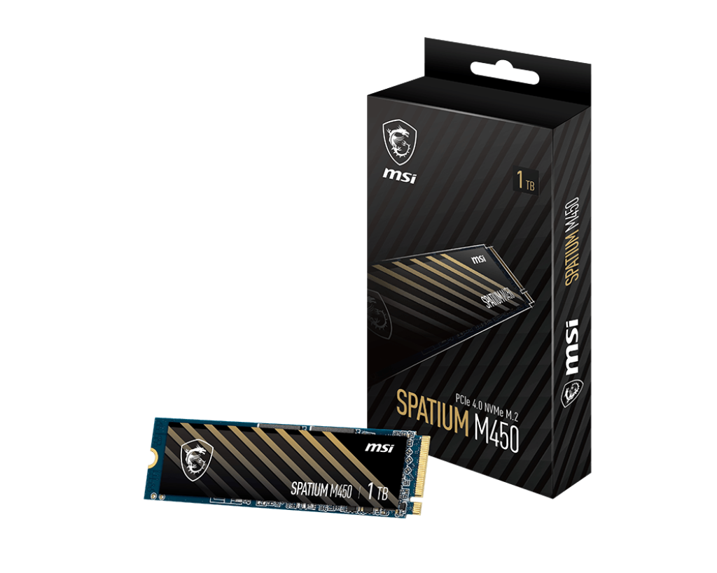1TB MSI SPATIUM M450 V1 M.2 SSD