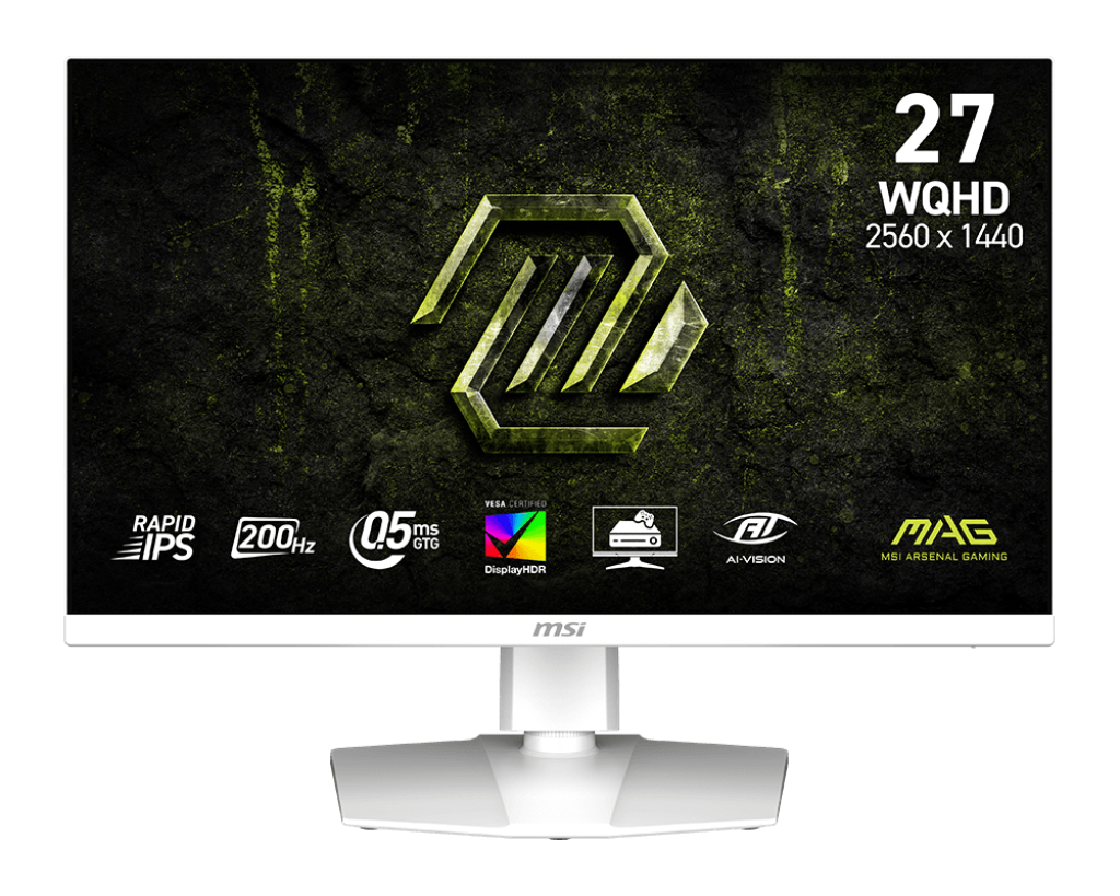 27" MSI MAG 274QRFW E20 (WQHD) GAMING MONITOR