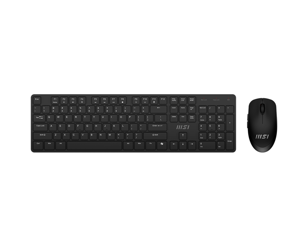 MSI FORGE K200 WIRELESS KEYBOARD & MOUSE COMBO PACK