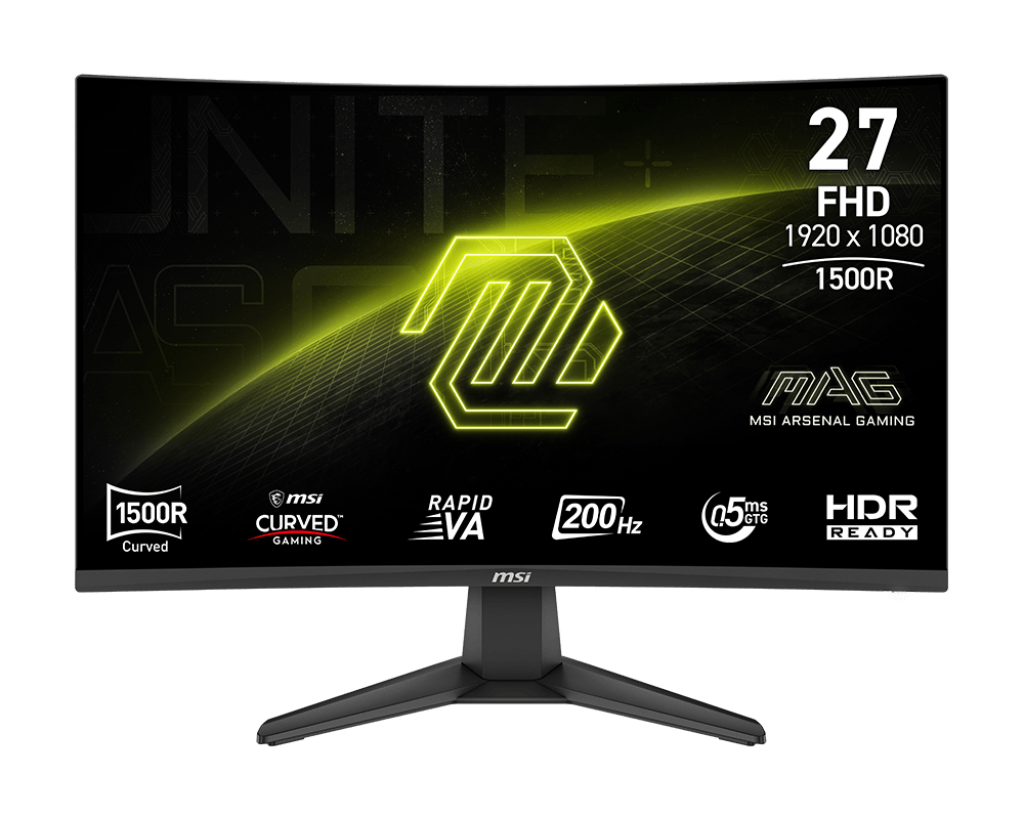27" MSI MAG 276CF E20 (FHD) GAMING MONITOR