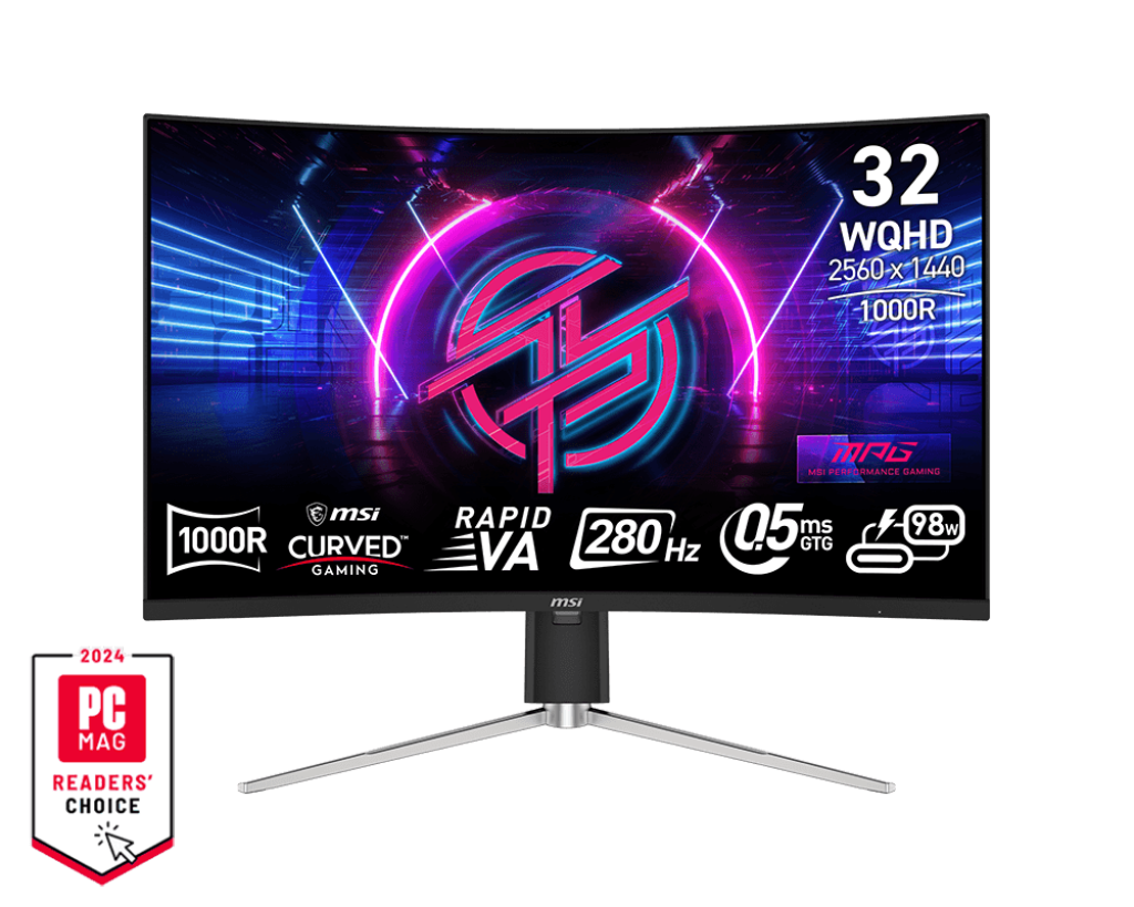 32" MSI MPG 325CQRXF (WQHD) GAMING MONITOR
