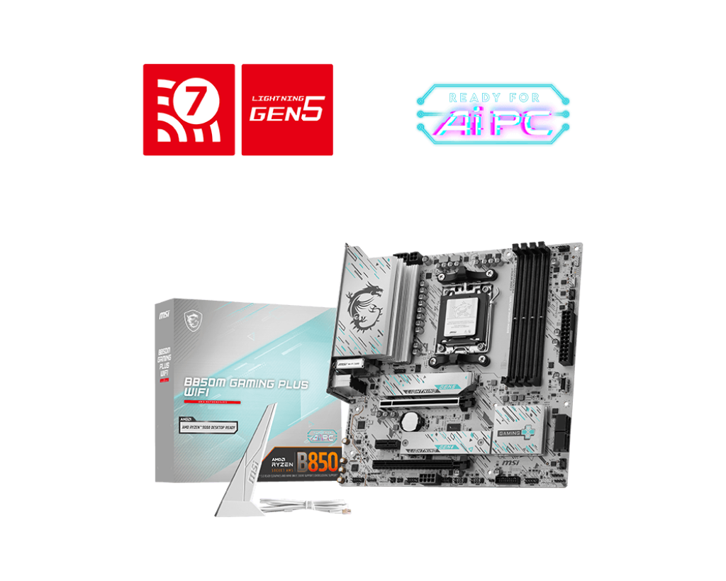 MSI PRO B850M GAMING PLUS WIFI MOTHERBOARD