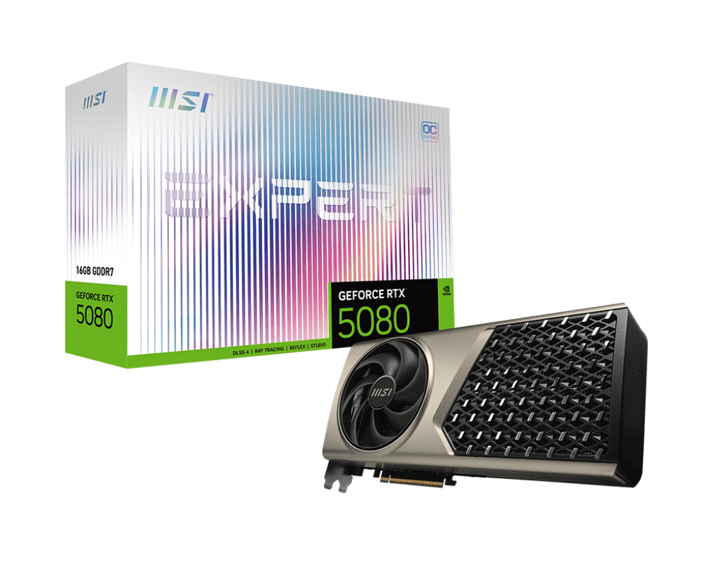 16GB MSI RTX 5080 EXPERT OC GPU