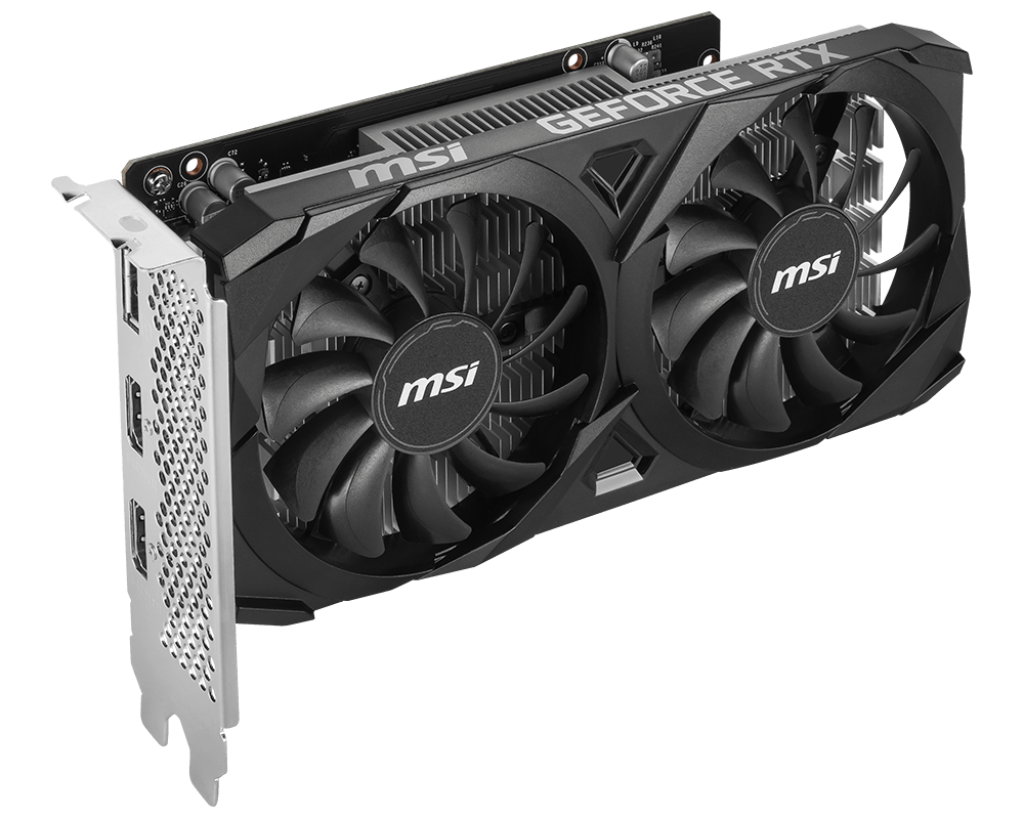 6GB MSI RTX 3050 VENTUS 2X OC GPU