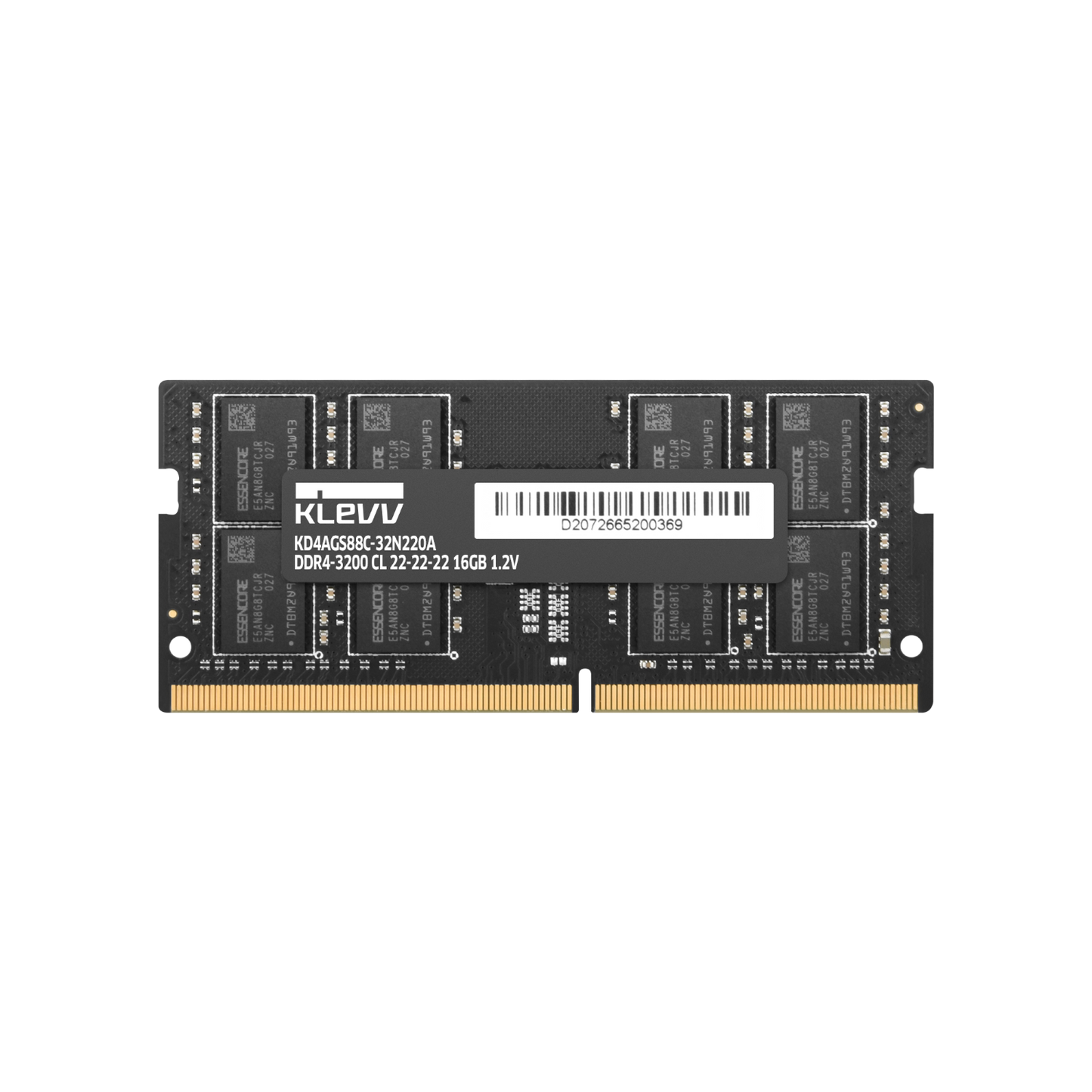 16GB (3200MHz) KLEVV SODIMM MEMORY
