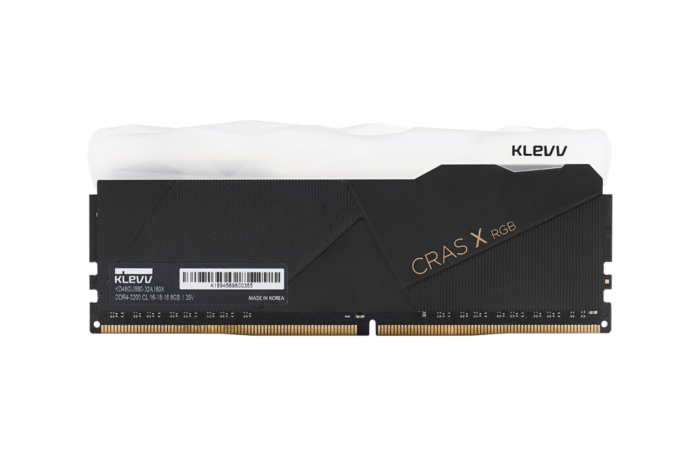 16GB KIT (3200MHz) KLEVV CRAS X GAMING MEMORY BLACK/RGB
