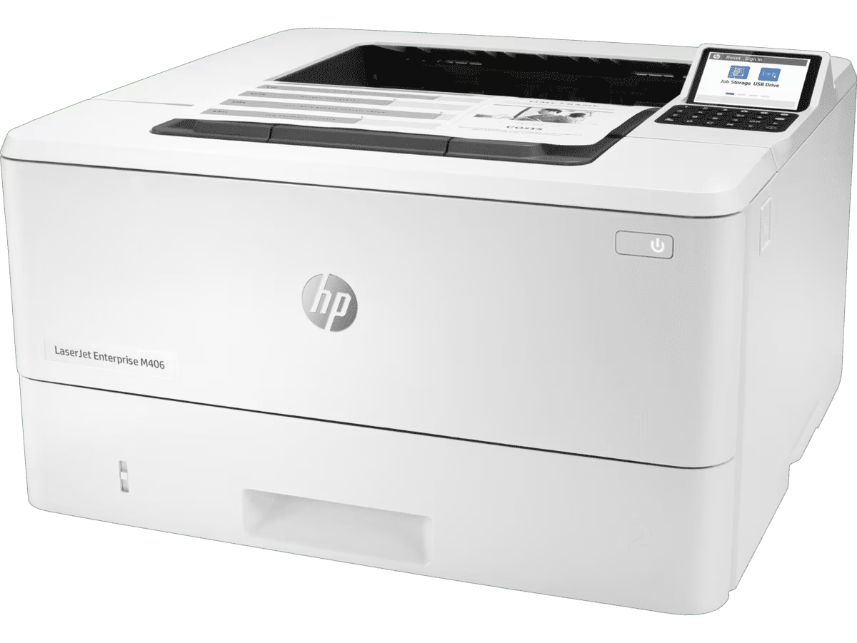 HP LASERJET PRO M406DN MONO LASER PRINTER - 3PZ15A