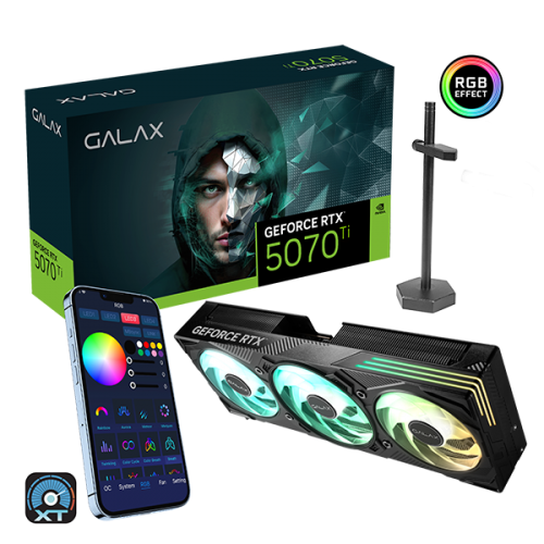 16GB GALAX RTX 5070 Ti EX GAMER 1-CLICK OC GPU