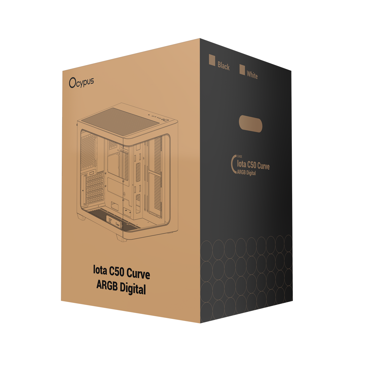 OCYPUS IOTA C50 BLACK GAMING CASE