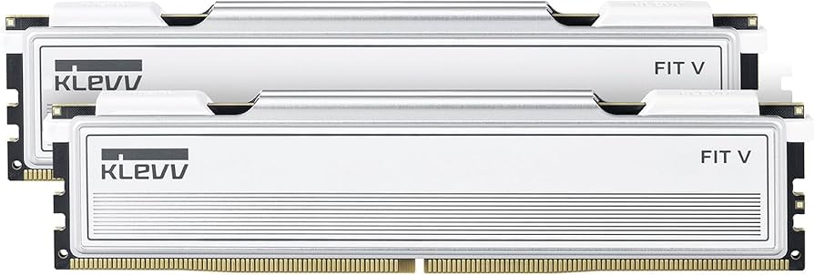 32GB KIT (6000MHz) KLEVV FIT V GAMING MEMORY WHITE