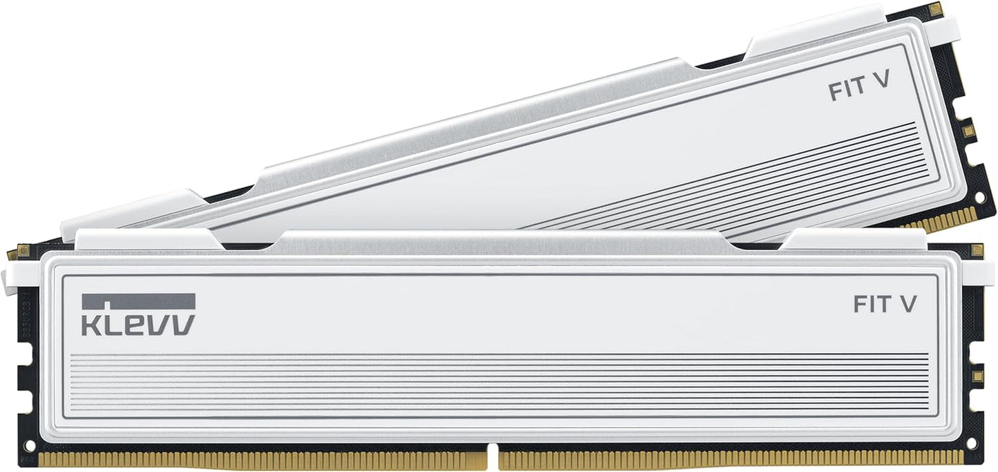 32GB KIT (6000MHz) KLEVV FIT V GAMING MEMORY WHITE