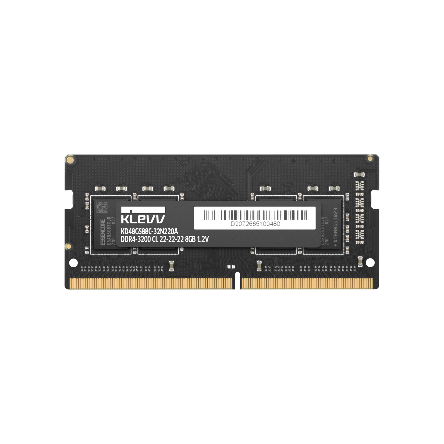 8GB (3200MHz) KLEVV SODIMM MEMORY