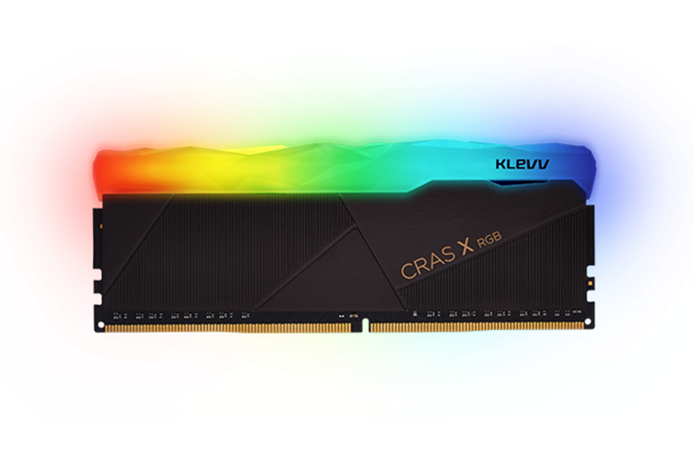 16GB KIT (3200MHz) KLEVV CRAS X GAMING MEMORY BLACK/RGB