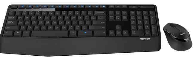 LOGITECH MK345 WIRELESS KEYBOARD & MOUSE COMBO PACK