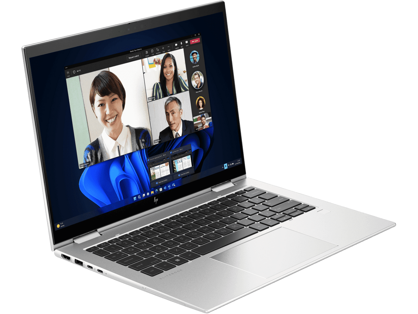 HP Elitebook x360 1040 G10 - i7-1355U/16GB 6400MHz/1TB SSD/14" WUXGA AG IR PVCY/PEN/W11P/3-3-0 - 86V29PA-CTO
