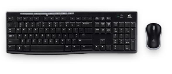 LOGITECH MK270R WIRELESS KEYBOARD & MOUSE COMBO PACK