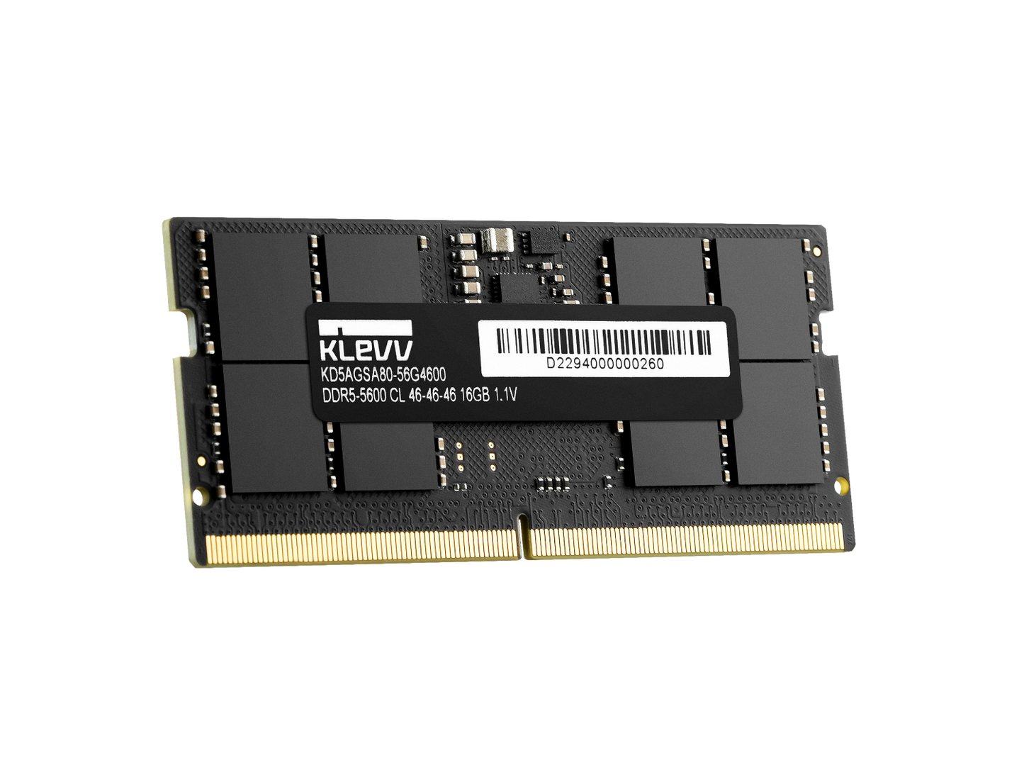 16GB (5600MHz) KLEVV SODIMM MEMORY
