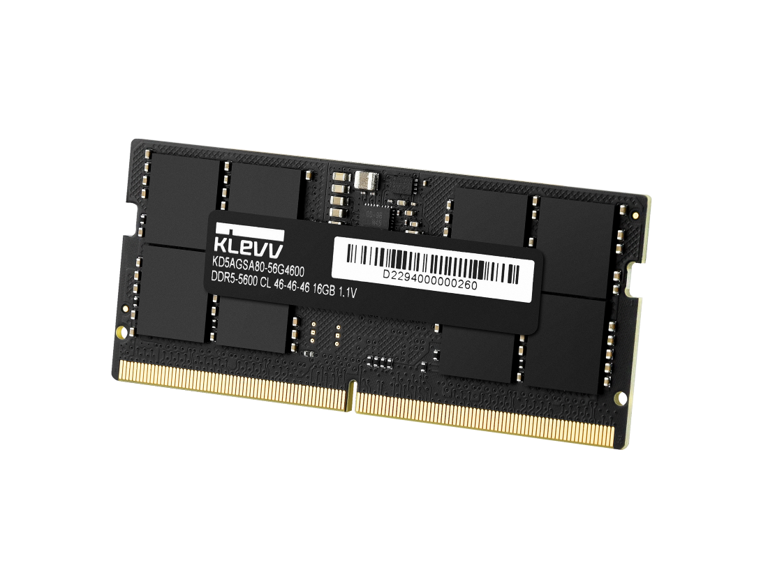 16GB (5600MHz) KLEVV SODIMM MEMORY