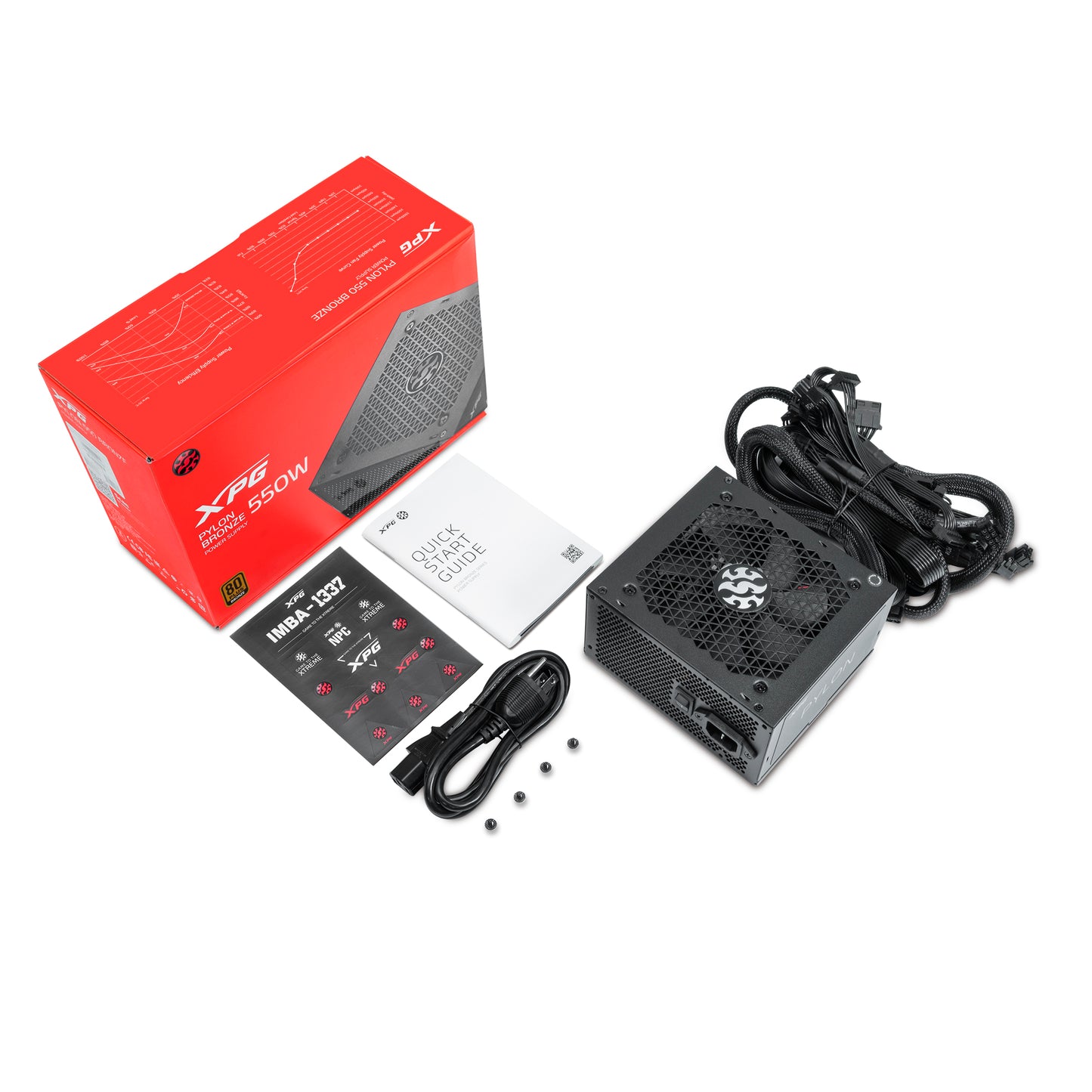 550W ADATA XPG PYLON POWER SUPPLY