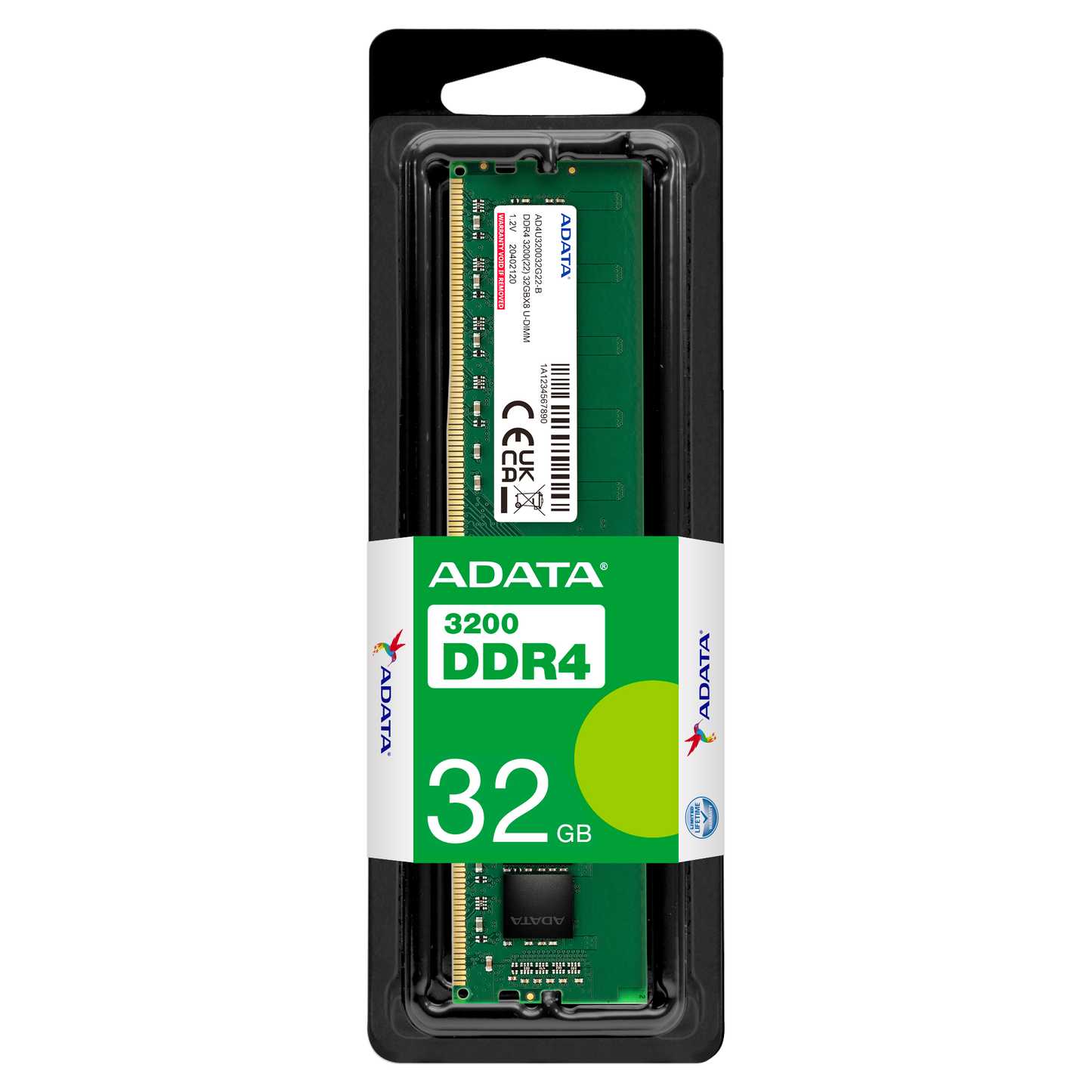 32GB (3200MHz) ADATA PREMIER DIMM MEMORY