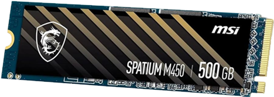 500GB MSI SPATIUM M450 M.2 SSD
