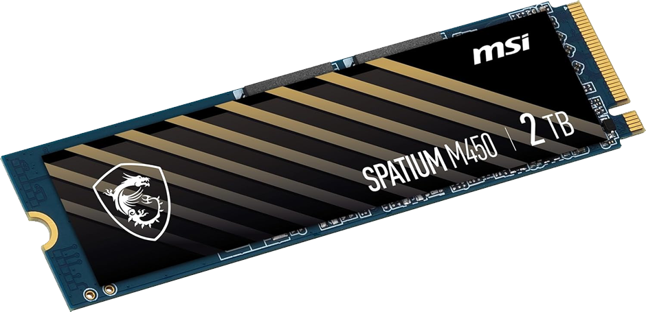 2TB MSI SPATIUM M450 V1 M.2 SSD