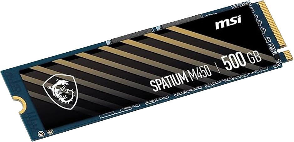 500GB MSI SPATIUM M450 M.2 SSD