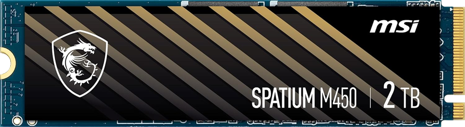 2TB MSI SPATIUM M450 V1 M.2 SSD