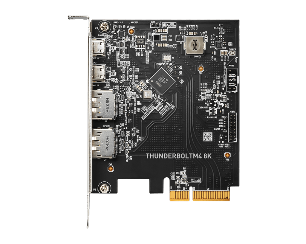 MSI THUNDERBOLTM4 PCI-e CONTROLLER