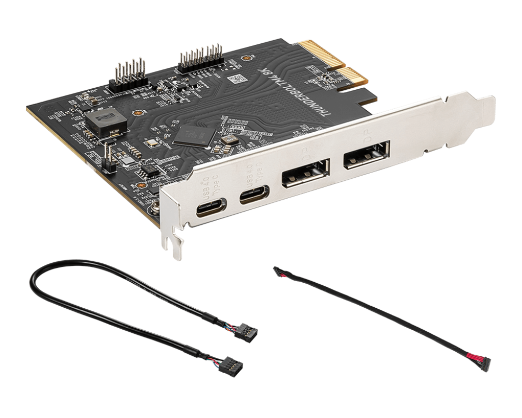 MSI THUNDERBOLTM4 PCI-e CONTROLLER