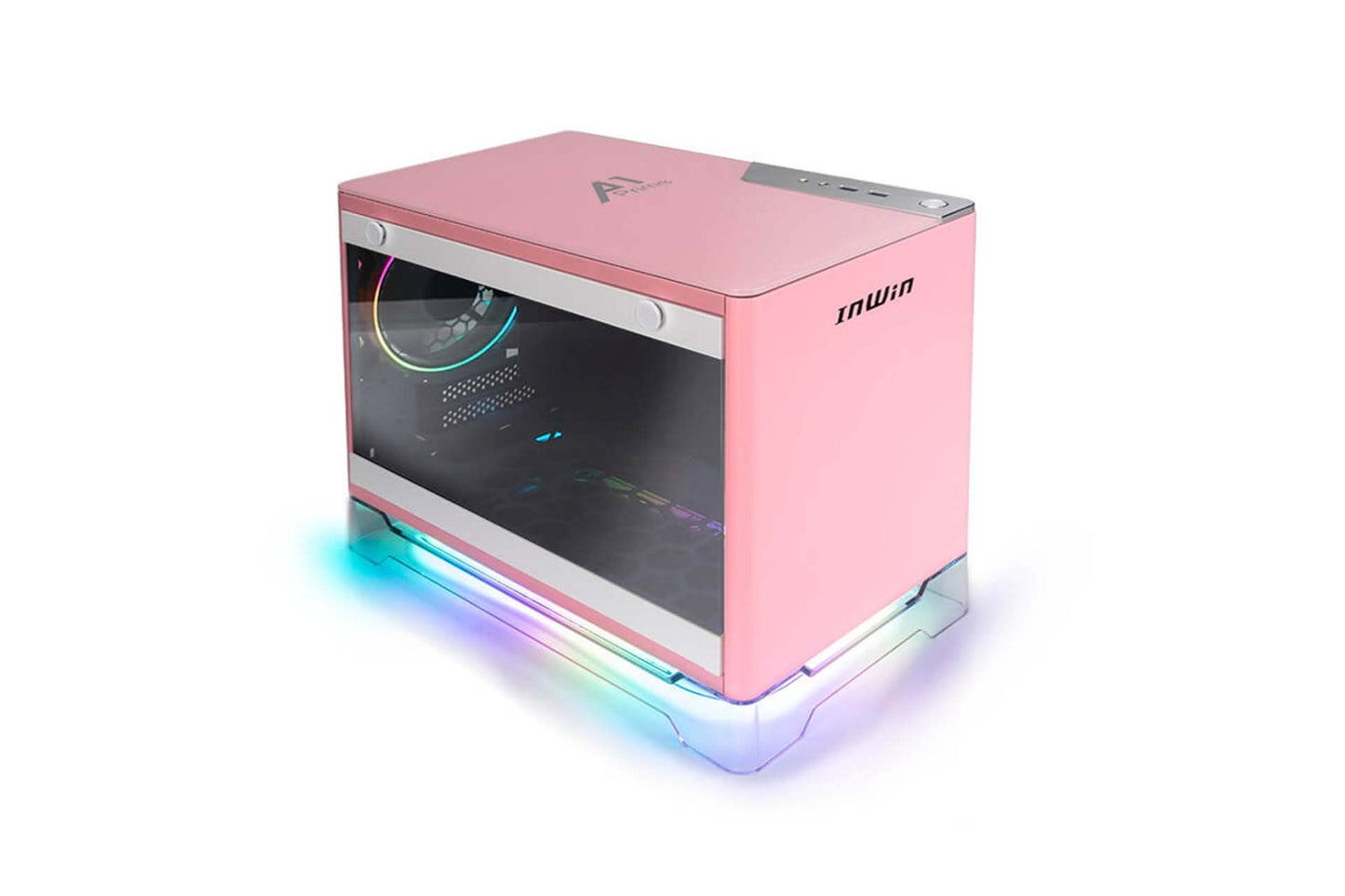 INWIN A1 PRIME PINK GAMING CASE WITH 750W GOLD PSU