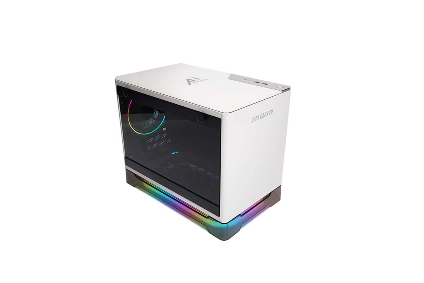 INWIN A1 PRIME WHITE GAMING CASE WITH 750W GOLD PSU