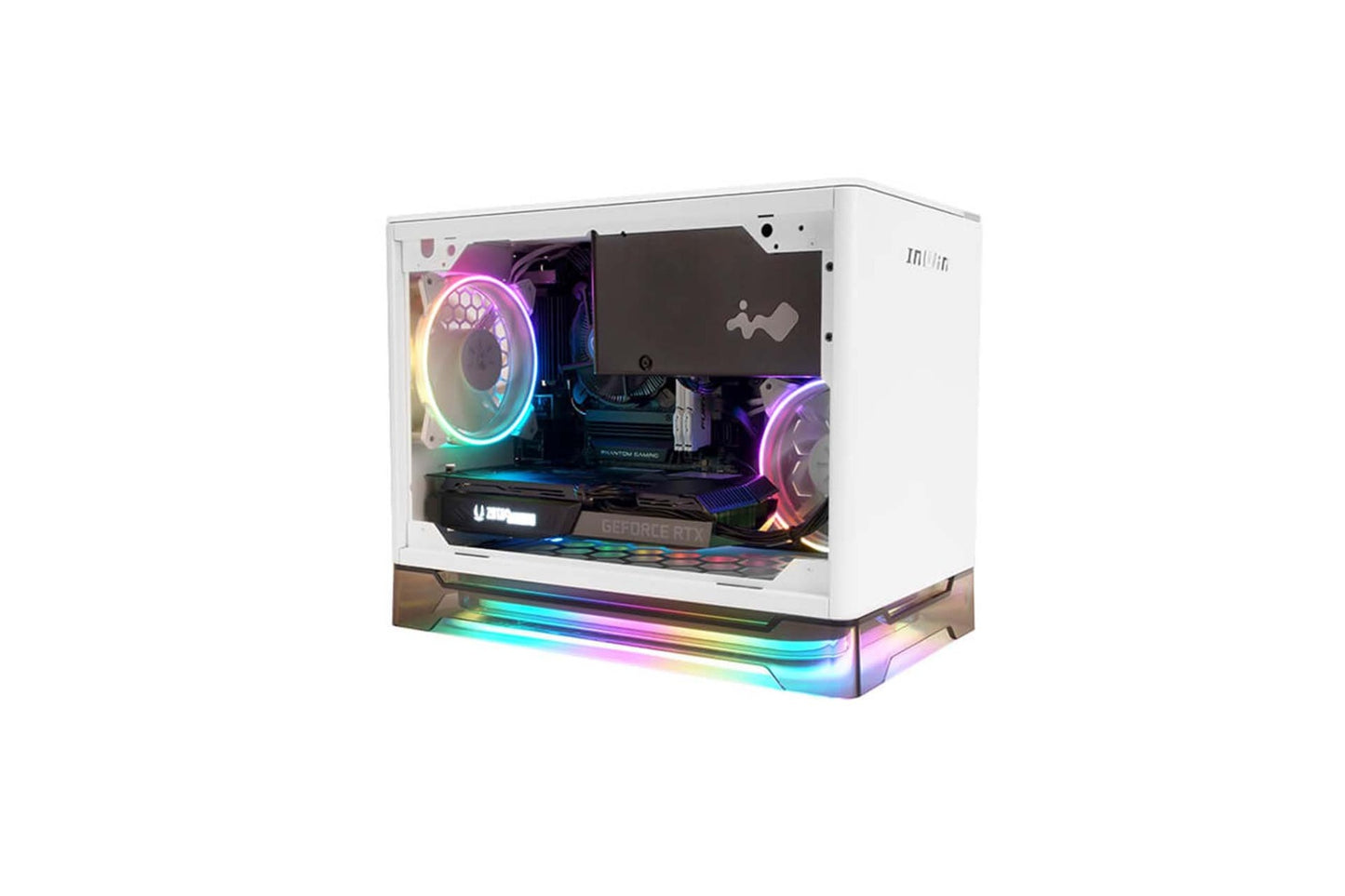 INWIN A1 PRIME WHITE GAMING CASE WITH 750W GOLD PSU