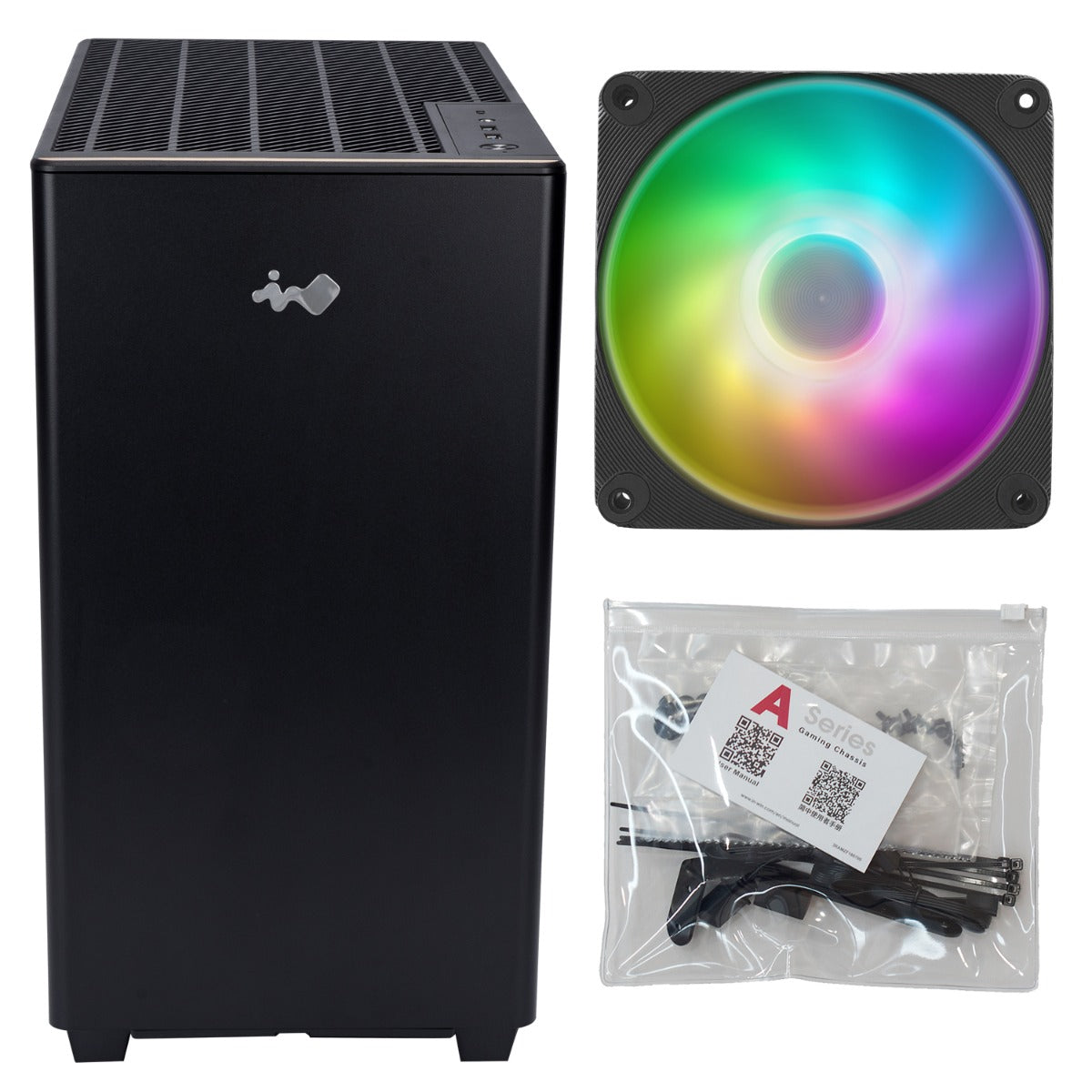 INWIN A5 BLACK GAMING CASE