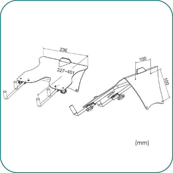 AAVARA ANT01 NOTEBOOK SUPPORT TRAY ADD ON