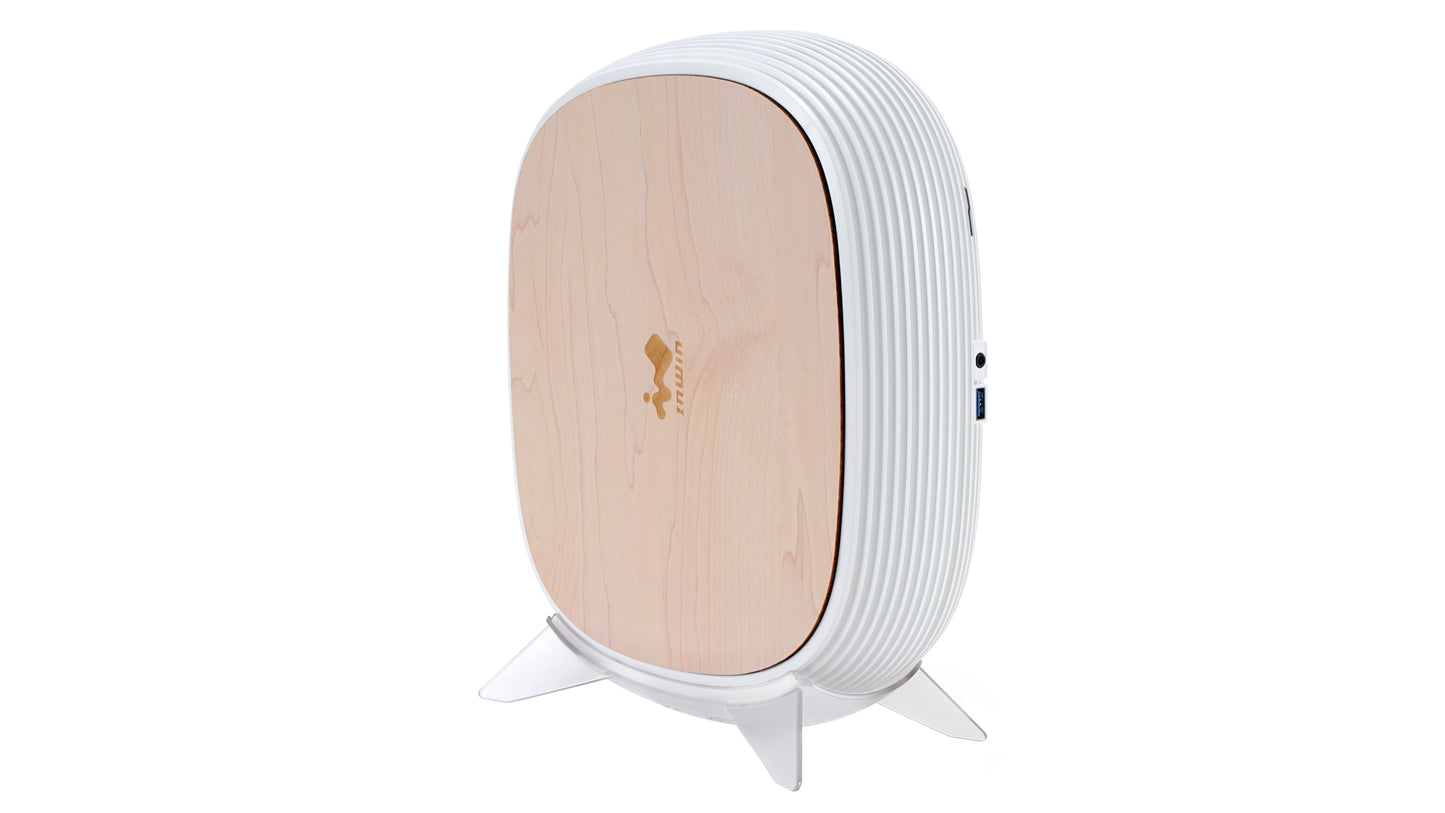 INWIN IW-CS-B1WHI-PS200W B1 PURE Mini-ITX CHASSIS, White 200w Gold PSU,