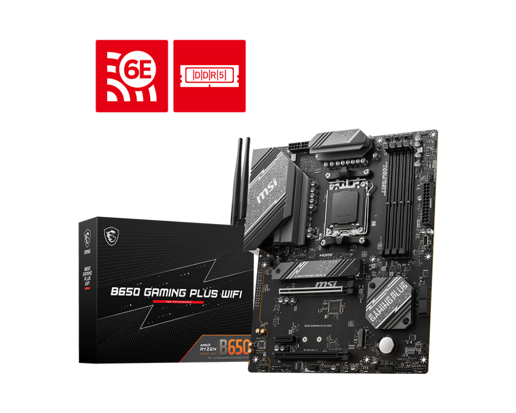 MSI B650 GAMING PLUS WIFI MOTHERBOARD
