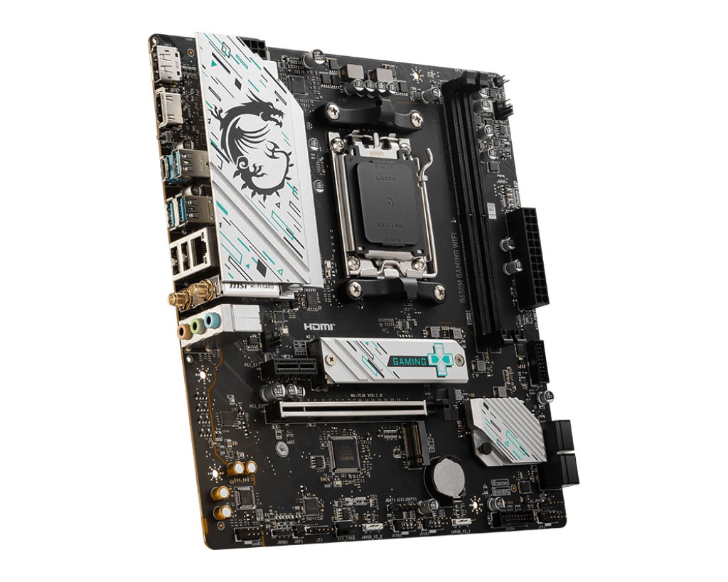 MSI MAG B650M GAMING WIFI AM5 MOTHERBOARD.