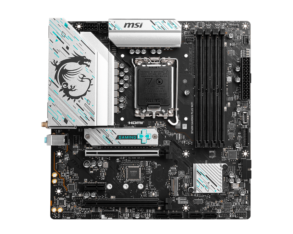 MSI B760M GAMING PLUS WIFI MOTHERBOARD